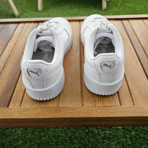 Puma women's Carina 2.0 sneaker all white - Picture 4 of 7